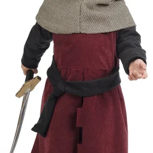 Disfraz de Caballero Medieval Granate para Bebé