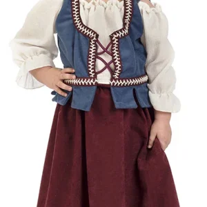 Disfraz de Tabernera Medieval para Bebé