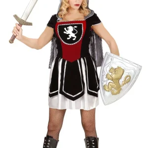 Disfraz de Caballero Real Medieval para Mujer
