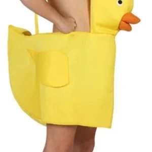 Disfraz de Patito de Goma para Adulto