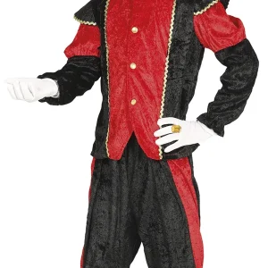 Disfraz de Paje de los Reyes Magos Rojo Infantil